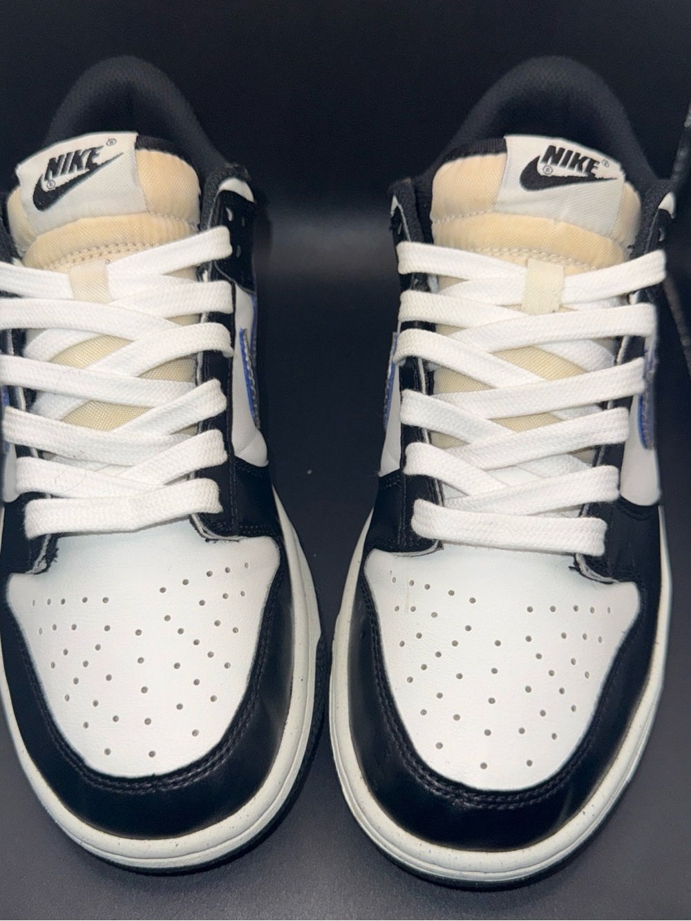 Size 7 (GS) - Nike Dunk Low Next Nature TPU Swoosh, FD0689-001, Clean, With Box